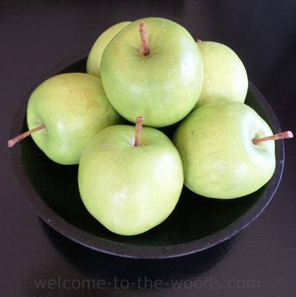 green apples