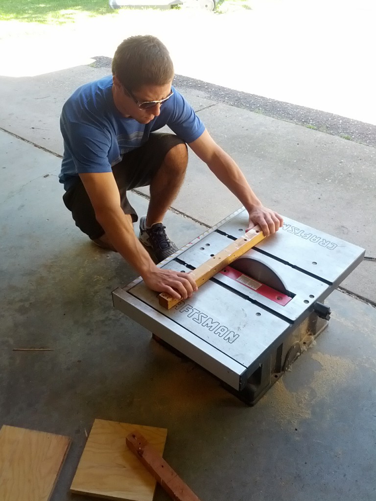 using table saw