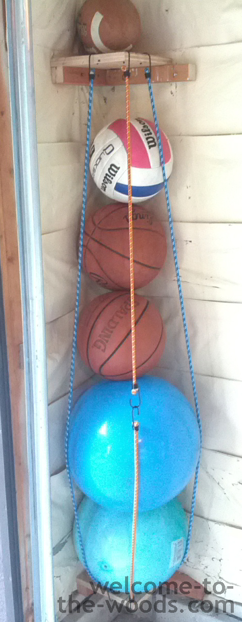 diy ball corral tutorial for garage