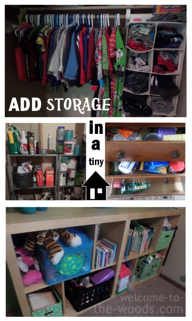 How to Add Storage Space in a Tiny Home.