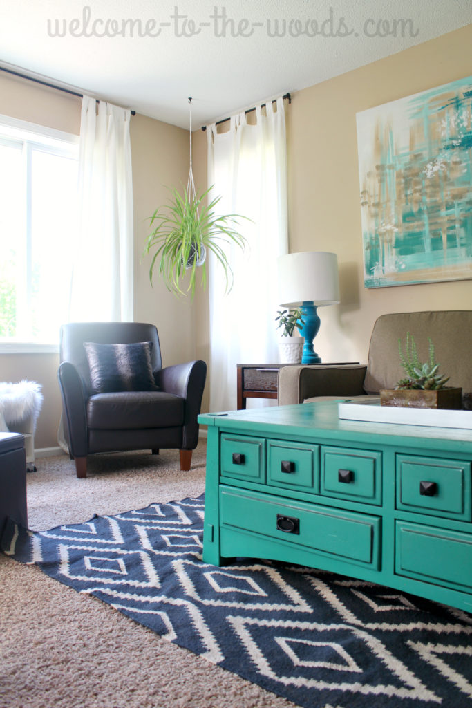 Learn how I put together this living room into a cohesive and beautiful design with step-by-step photos starting from a blank space.