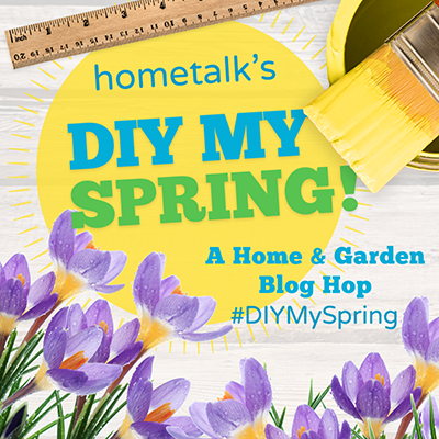 #DiyMySpring blog hop tour of spring projects and diy ideas