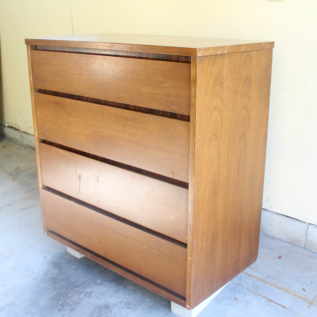 Clean lines, modern chest of drawers gets a furniture makeover