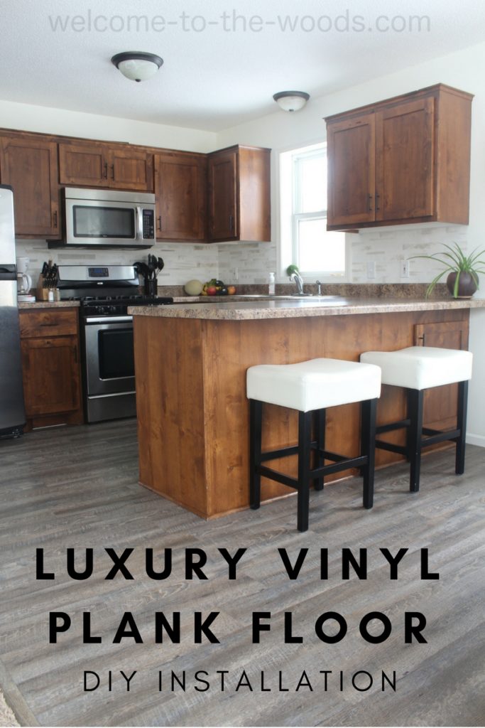 Diy Luxury Vinyl Plank Installation Welcome To The Woods