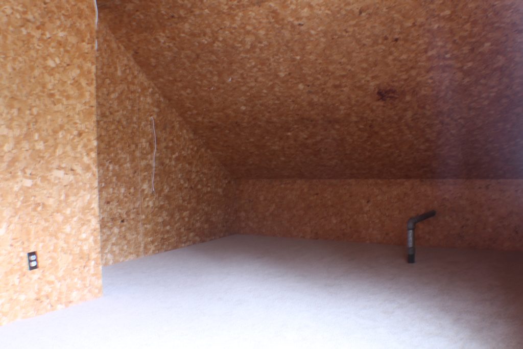 OSB Plywood room